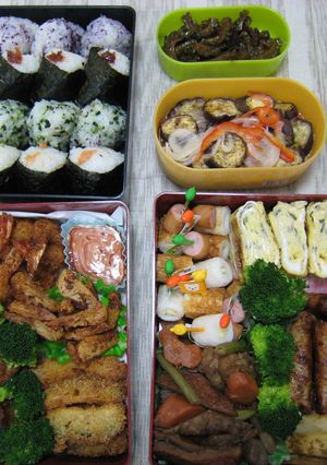 ✿２０１０　幼稚園運動会お弁当✿-レシピのメイン写真