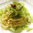 アンチョビとキャベツの塩パスタ