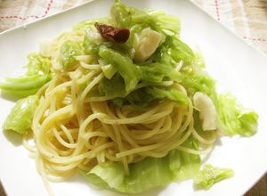 アンチョビとキャベツの塩パスタ-レシピのメイン写真
