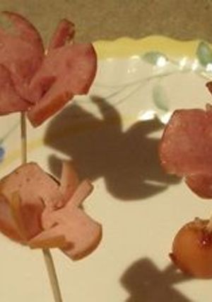 ソーセージのちょうちょ★ キャラ弁おかず-レシピのメイン写真