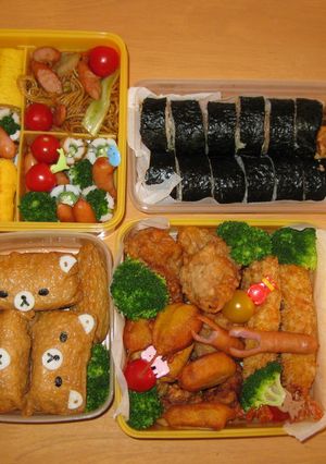 2010　運動会のお弁当-レシピのメイン写真