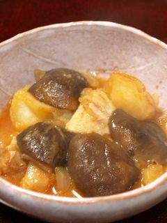 生しいたけと鶏肉のトマト煮-レシピのメイン写真