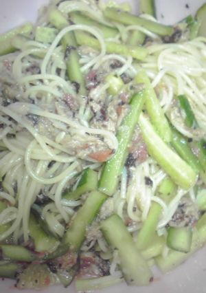梅干しとポン酢のさっぱりスパサラ★-レシピのメイン写真