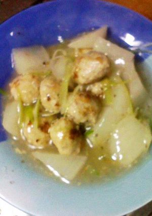 鶏だんごの大根煮-レシピのメイン写真