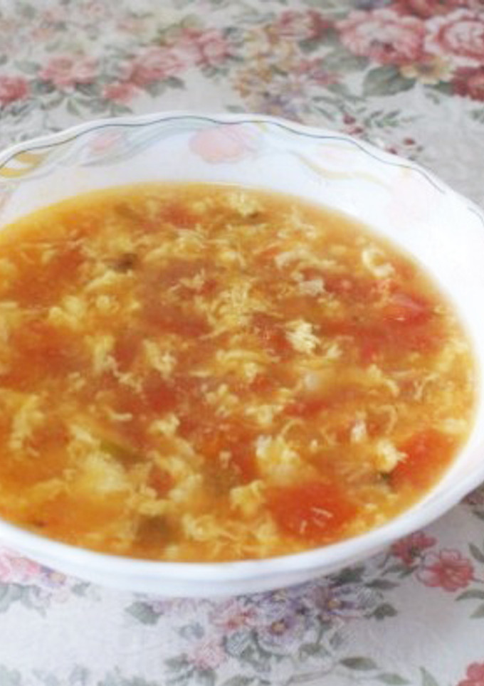 我が家の中華✿トマトと卵のスープ-レシピのメイン写真