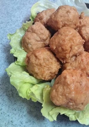 *我が家の肉だんご*-レシピのメイン写真