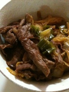 *牛丼*-レシピのメイン写真