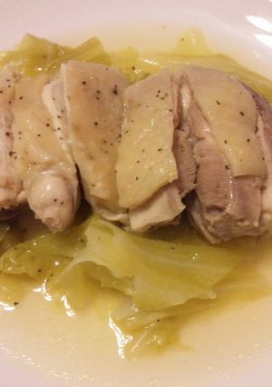 鶏もも肉の白ワイン煮-レシピのメイン写真
