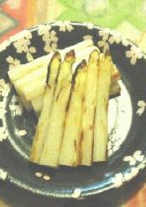 今が旬　焼きホワイトアスパラ-レシピのメイン写真