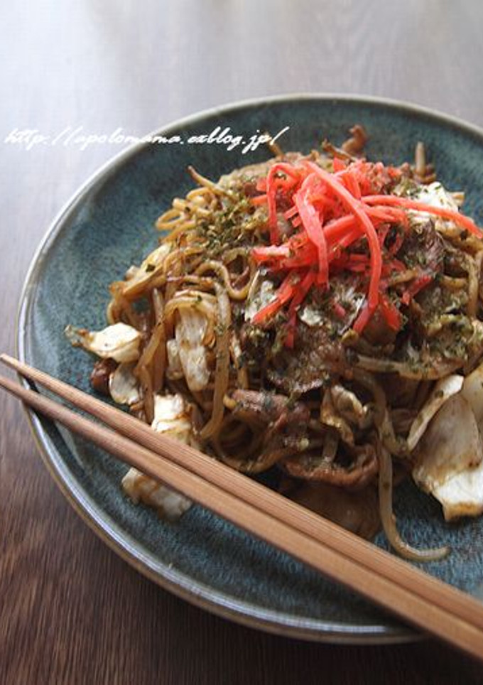 お家で味わおう！下町屋台風焼きそば♪-レシピのメイン写真