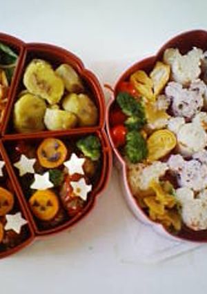 運動会♪２０１０♪ハロウィン風お弁当-レシピのメイン写真
