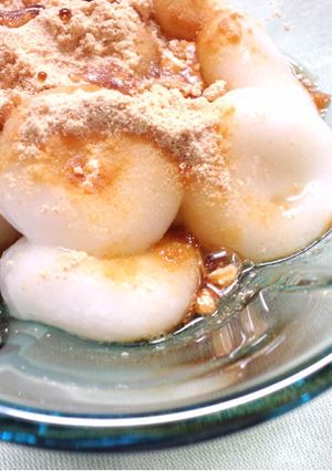 豆腐でつくる白玉だんご-レシピのメイン写真