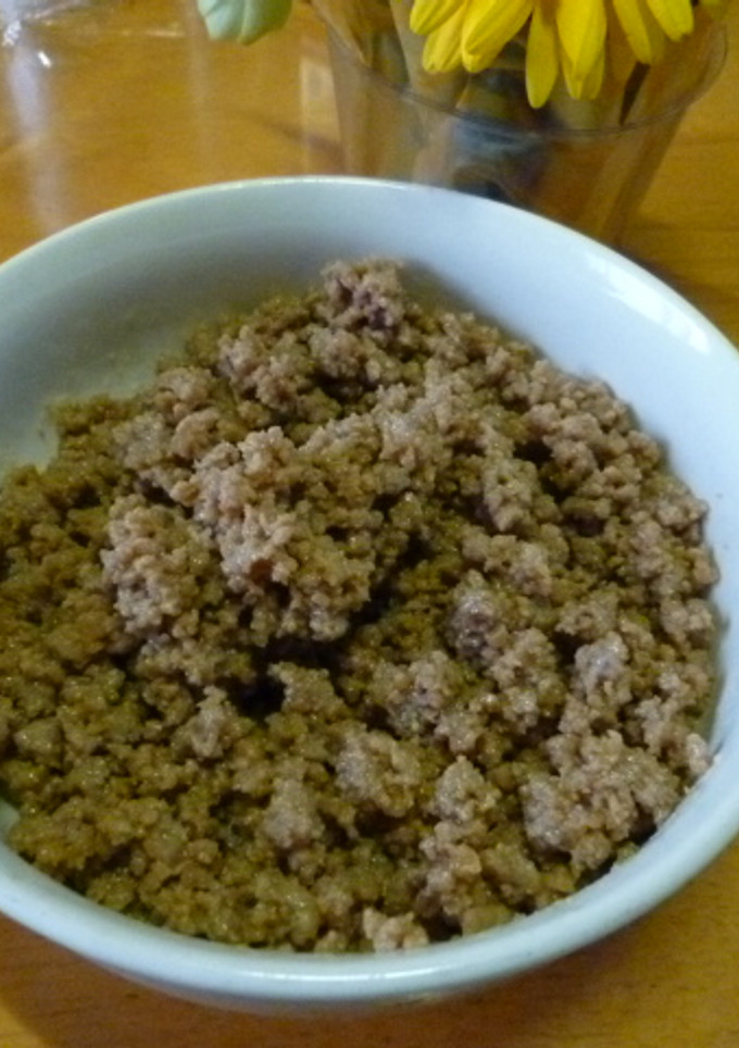 すき焼きのたれで豚そぼろ-レシピのメイン写真