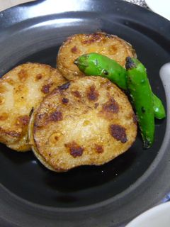 レンコンの挟み焼き。-レシピのメイン写真