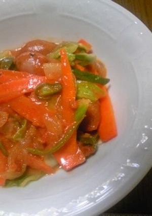野菜たっぷりトマトINチーズ♪-レシピのメイン写真