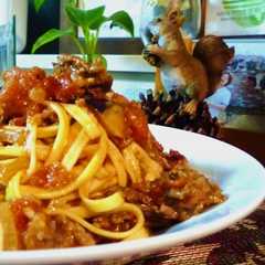 รูปของ ★牛肉とナスのﾄﾏﾄﾊﾟｽﾀ★