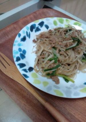 もやしシャキシャキチャプチェ。-レシピのメイン写真
