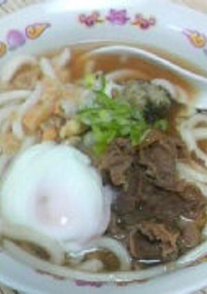 牛丼のだし汁で☆激ｳﾏ 肉うどん 蕎麦-レシピのメイン写真