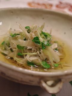 しらすとごぼうのおひたし-レシピのメイン写真