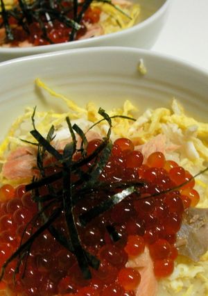 簡単♪♪いくら丼-レシピのメイン写真