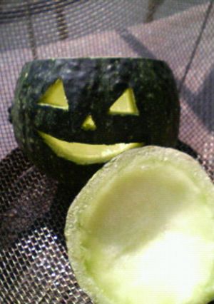 ハロウィンだから♪おばけかぼちゃ-レシピのメイン写真