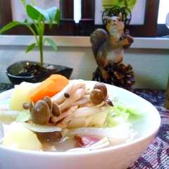 รูปของ ◎生姜が香る食べる塩ｽｰﾌﾟ◎