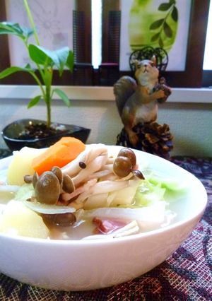 ◎生姜が香る食べる塩スープ◎-レシピのメイン写真