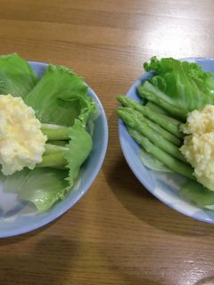 アスパラ&たまごのサラダ-レシピのメイン写真