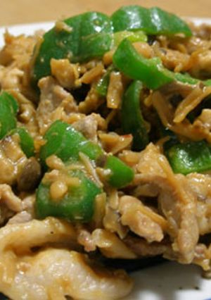 豚肉ピーマンきのこ味噌炒めお弁当のおかず-レシピのメイン写真