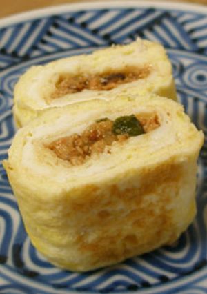 きのこ味噌卵焼き　お弁当のおかず-レシピのメイン写真
