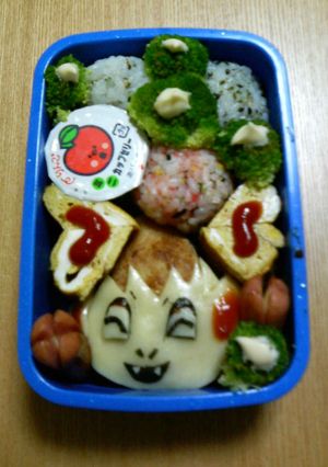 ヒコザル　キャラ弁-レシピのメイン写真