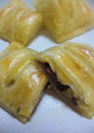 パイシートで作る簡単チョコバナナパイ-レシピのメイン写真