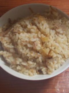 ツナとなめたけの炊き込みご飯-レシピのメイン写真