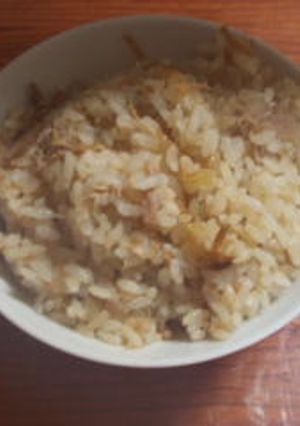 ツナとなめたけの炊き込みご飯-レシピのメイン写真