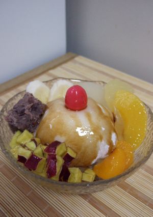 あいす大福フルーツあんみつ♪-レシピのメイン写真
