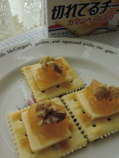 ✿りんごジャムとチーズのカナッぺ✿-レシピのメイン写真