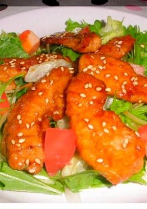 お肉みたい♪マグロのオイスター照り焼き-レシピのメイン写真