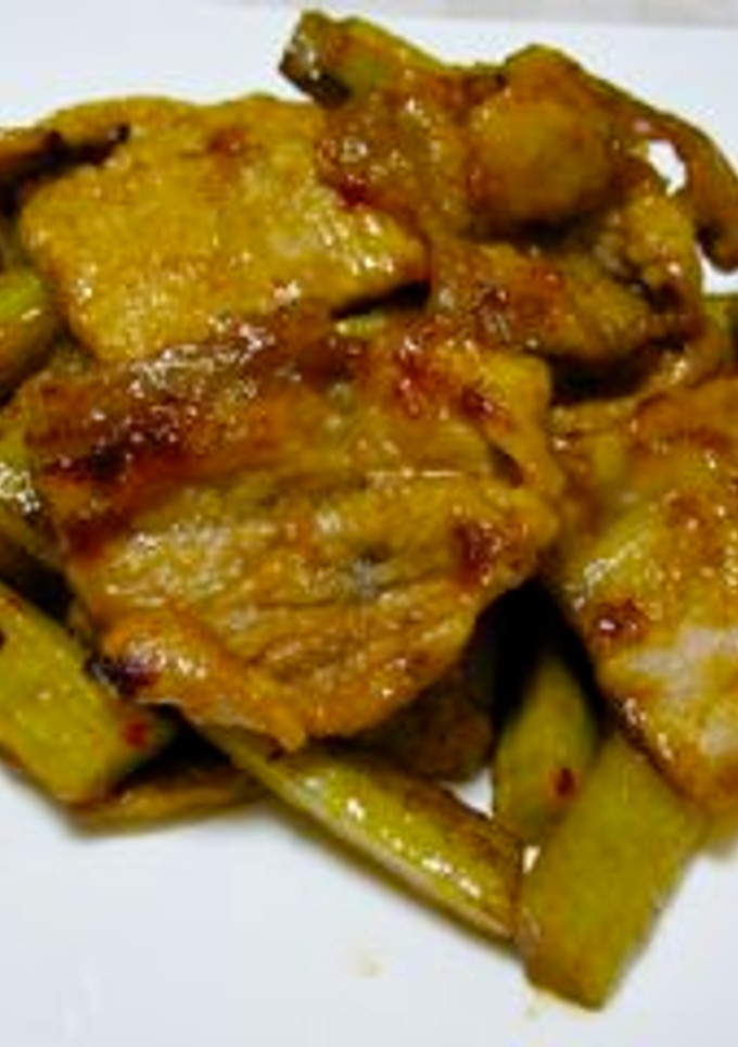 豚もも肉と牛蒡のこく旨ピリ辛炒め★-レシピのメイン写真