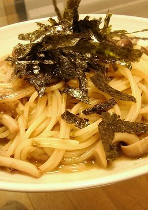 話題入り☆彡人気居酒屋の岩海苔パスタ-レシピのメイン写真