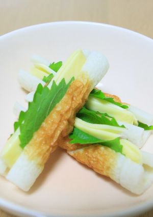 ピリッと山葵のチーズちくわ-レシピのメイン写真