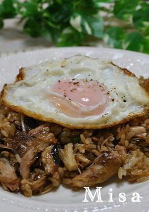 秋刀魚チャーハン-レシピのメイン写真