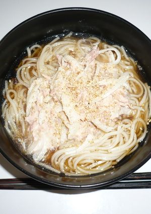 ツナオニオンぶっかけ冷麦-レシピのメイン写真