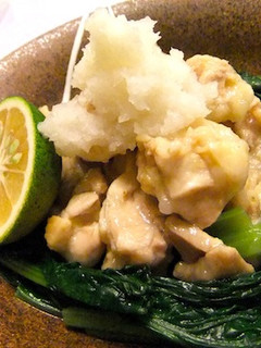 鶏モモの大根おろし添え-レシピのメイン写真