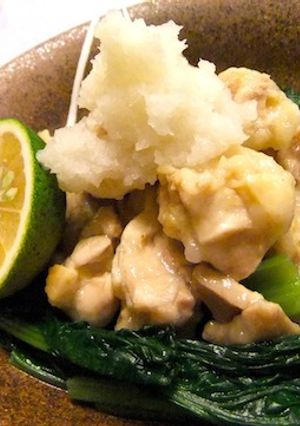 鶏モモの大根おろし添え-レシピのメイン写真
