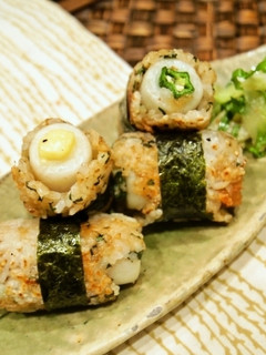 香りちくわの焼きおにぎり-レシピのメイン写真