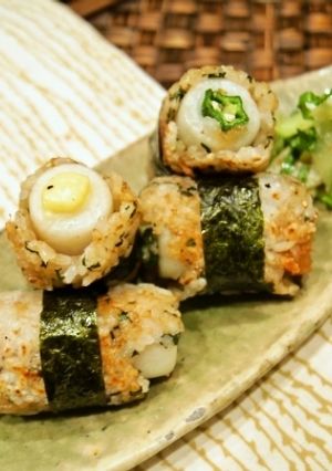 香りちくわの焼きおにぎり-レシピのメイン写真