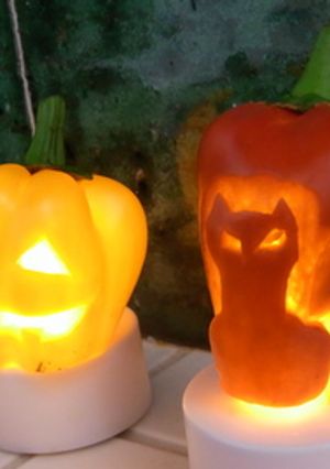 ハロウィン☆パプリカジャコランタン-レシピのメイン写真