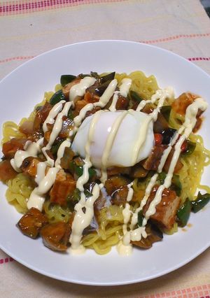 CooK Doでピリ辛ジャージャー麺風-レシピのメイン写真