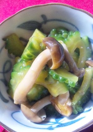 しめじとゴーヤの甘酢-レシピのメイン写真