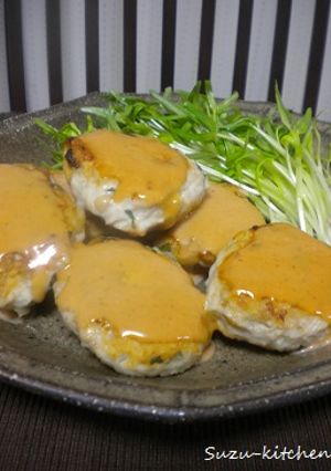 大豆入り鶏バーグ-レシピのメイン写真